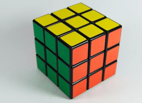 Rubik's cube terminé